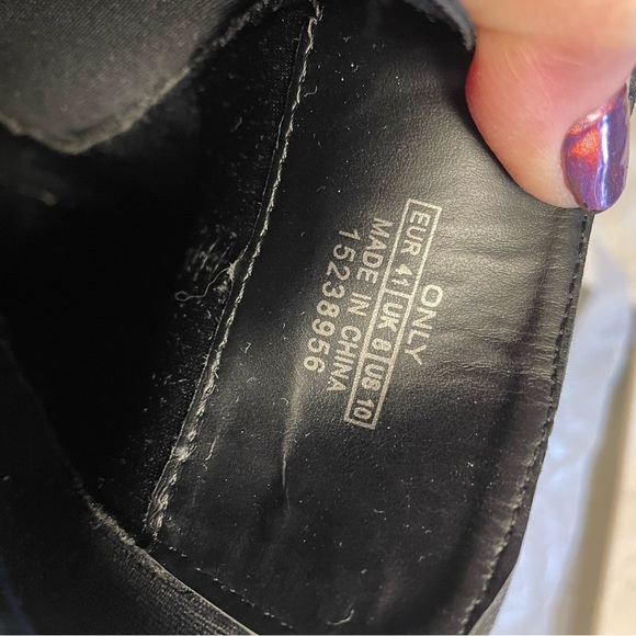 Vero Moda chunky ankle boots “Tola” Size 41 US 10 - Picture 10 of 10